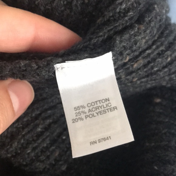 J Jill charcoal flecked turtleneck EUC - Picture 6 of 6